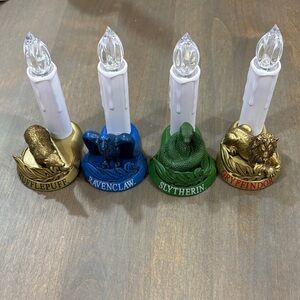 Hogwarts House Candle Christmas Tree Decorations